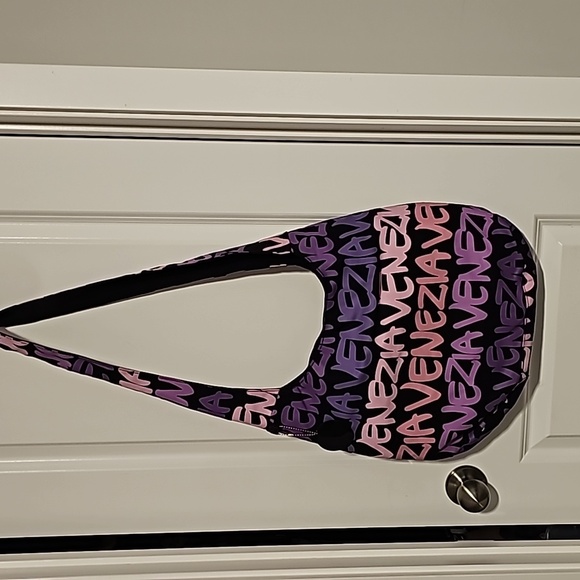 Robin Ruth RR Venezia crossbody canvas tote bag snap top comfort strap VGUC - Picture 6 of 12